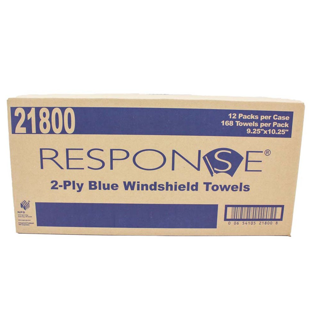 Windshield washer bag, Blue color, straight top, plain - N0225XC