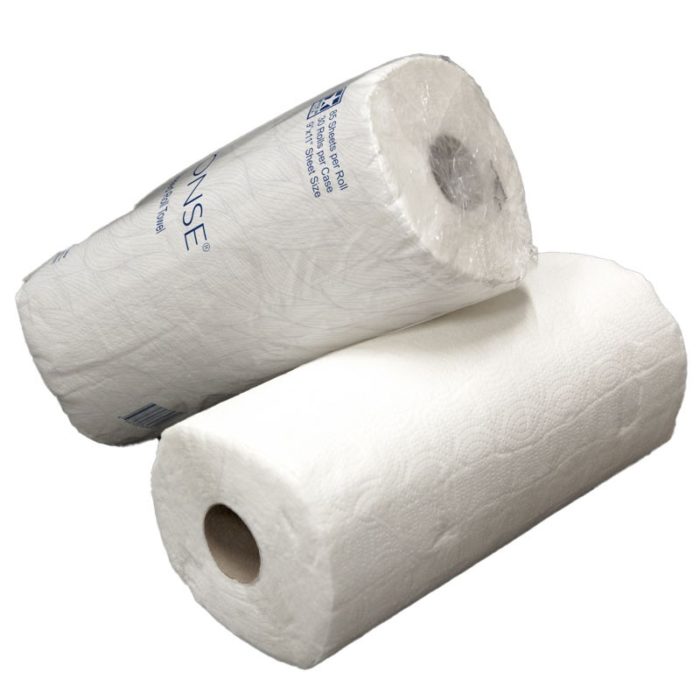 Response perforated roll towels