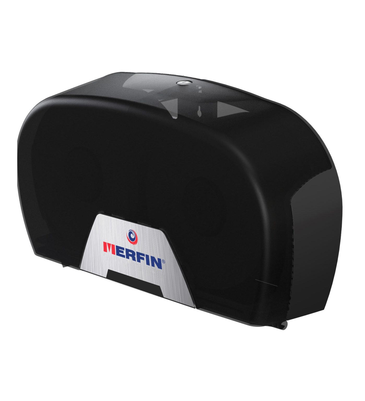 Merfin® Exclusive Dispenser For 9in Jumbo Bath Tissue SKU 5JD1000