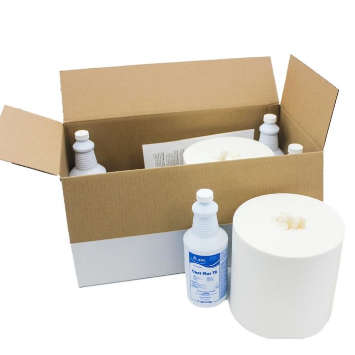 Surface sanitizing kit