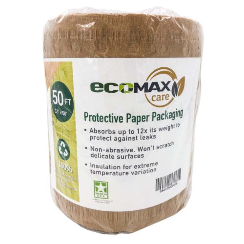 eco max care sustainable packaging 50ft