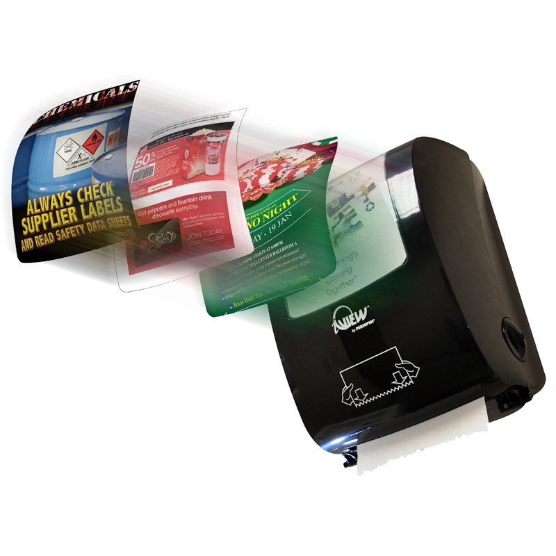 Merfin® Exclusive Dispenser for Hard Roll Towels - SKU 51091B - NPS  Holdings LLC