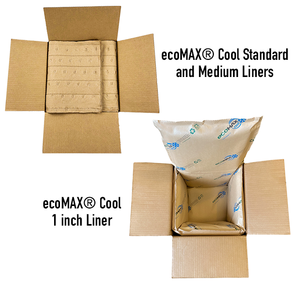 ecomax cool medium liner and 1 inch liner
